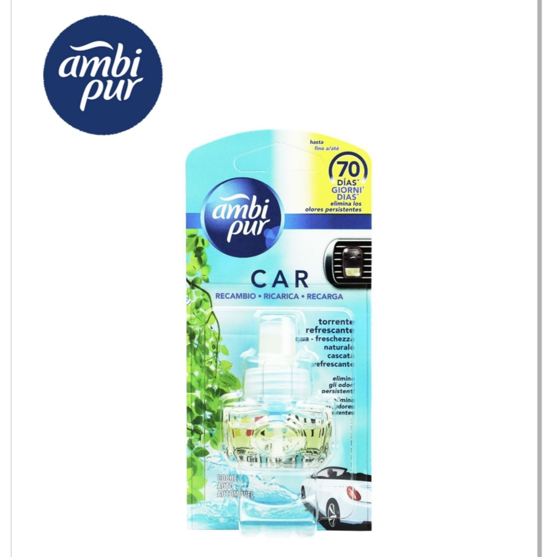 AMBIPUR CAR RICARICA ACQUA+TABACCOAmbipur