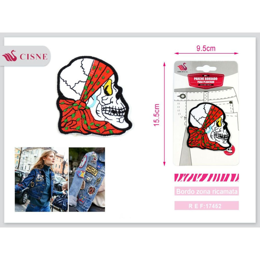 Toppa - Teschio PirataCisne