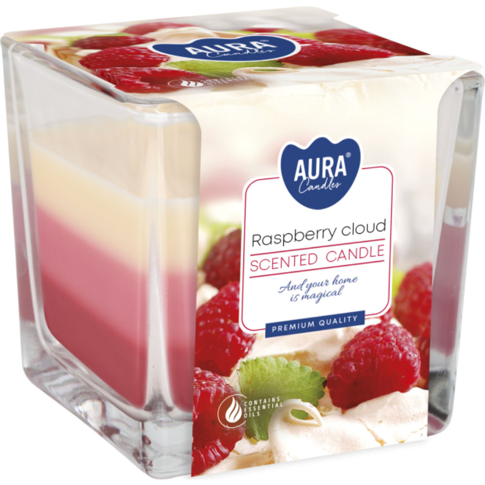 CANDELA TRICOLORE - RASPBERRY CLOUD - 170GAura