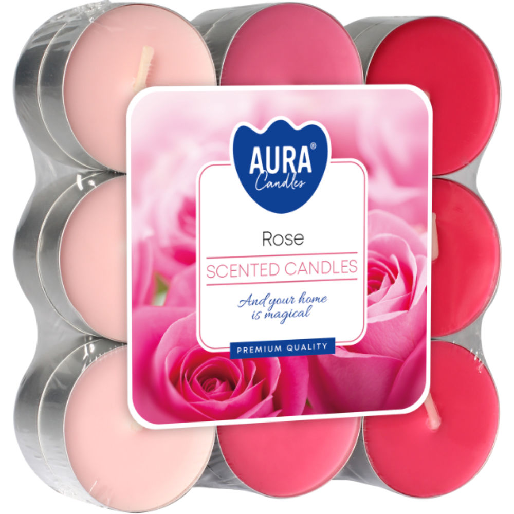 AURA TEALIGHTS - ROSA - 18PZAura