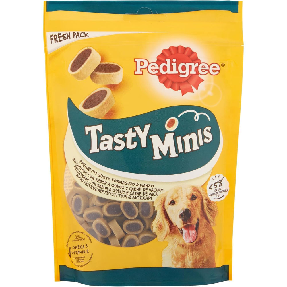 Tasty Minis - Manzo e Formaggio -140gPedigree