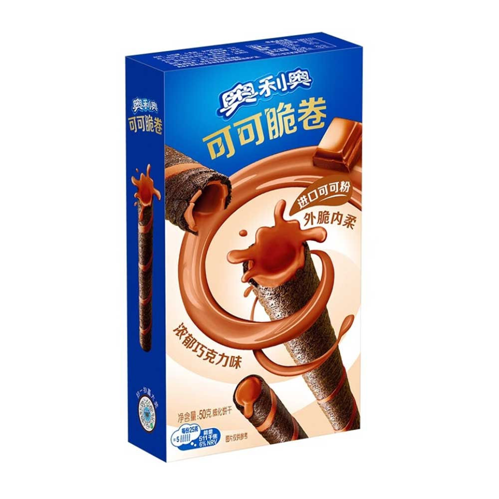 OREO CRISPY ROLL AL CIOCCOLATO 50GAsian Food