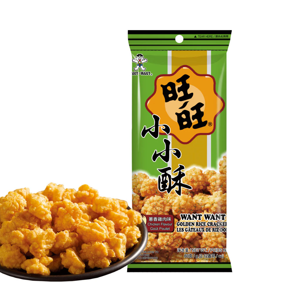 RICE CRACKERS ALLA CIPOLLA 60GAsian Food