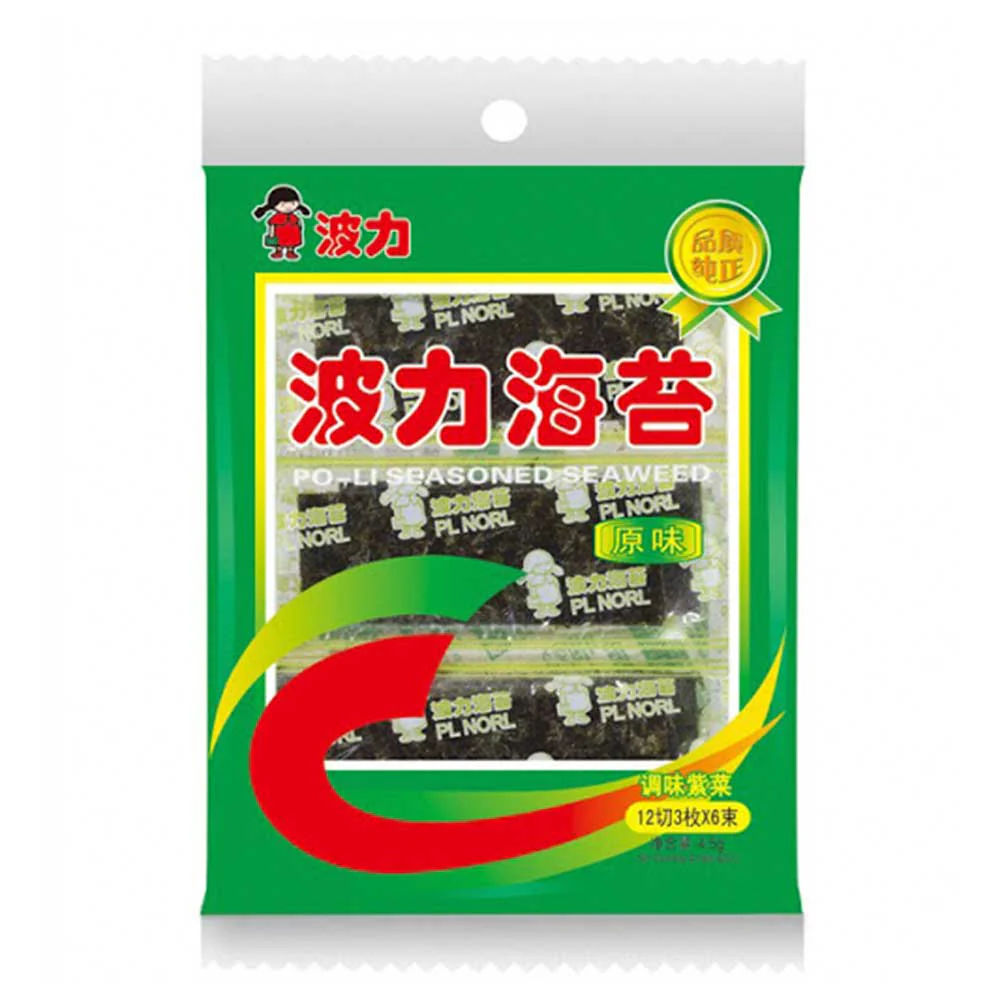 SNACK DI ALGHE AROMATIZZATE 4.5GAsian Food