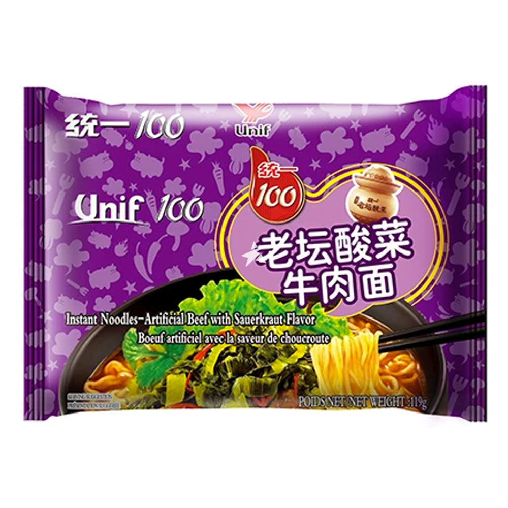 UNIF NOODLES-GUSTO MANZO E CRAUTI 108GAsian Food