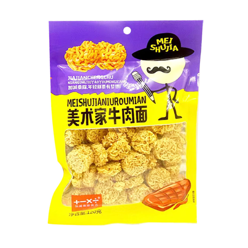 NOODLES CROCCANTI AL MANZO 120GAsian Food