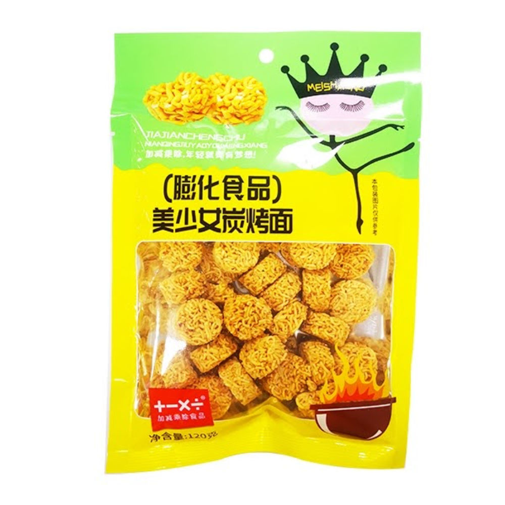 NOODLES CROCCANTI AL BBQ 120GAsian Food