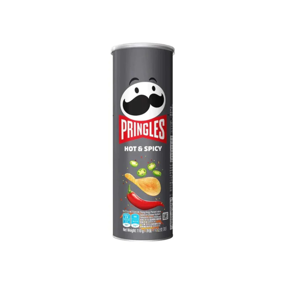 PRINGLES - HOT & SPICY - Patatine Piccanti 110gAsian Food