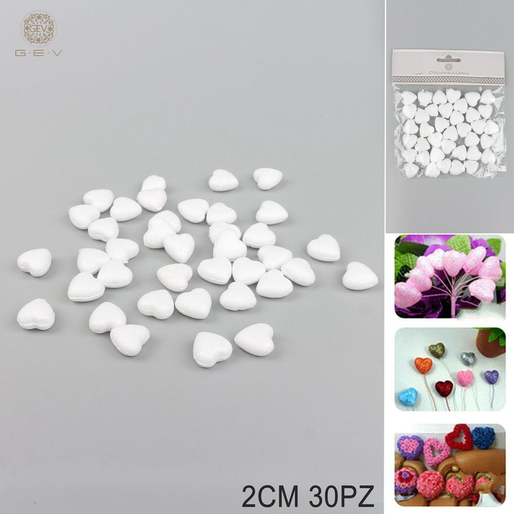 CUORE DI POLISTIROLO 2CM - 30PZGev