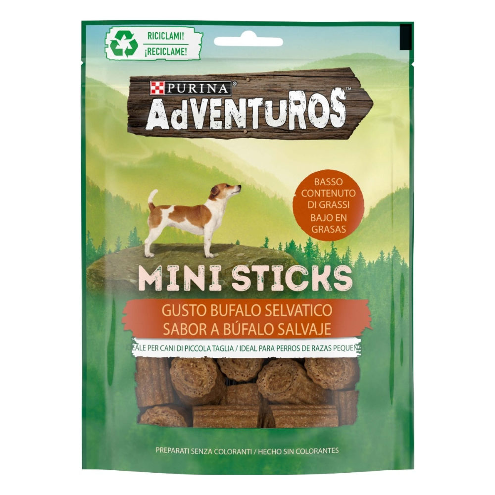 Adventuros - Mini Sticks al Bufalo Selvatico - 90gAdventuros