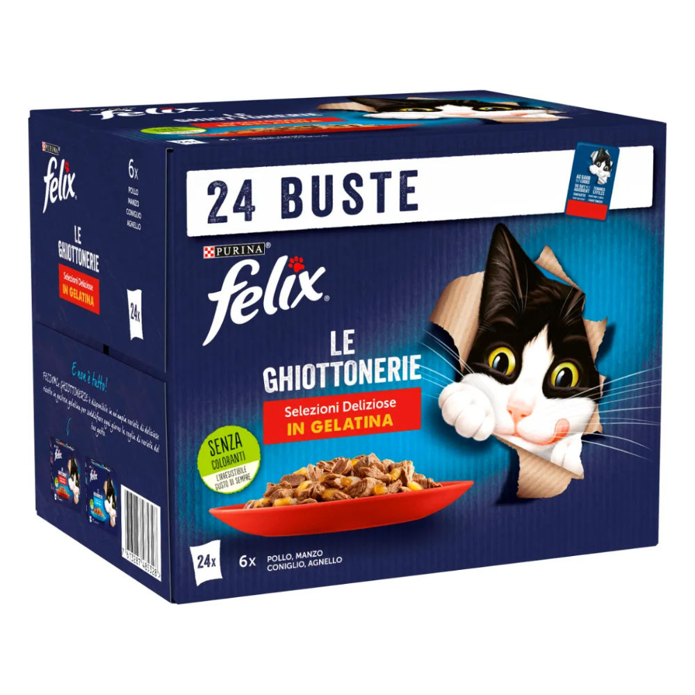 FELIX - Le Ghiottonerie Selezioni Deliziose - 24x85gFelix
