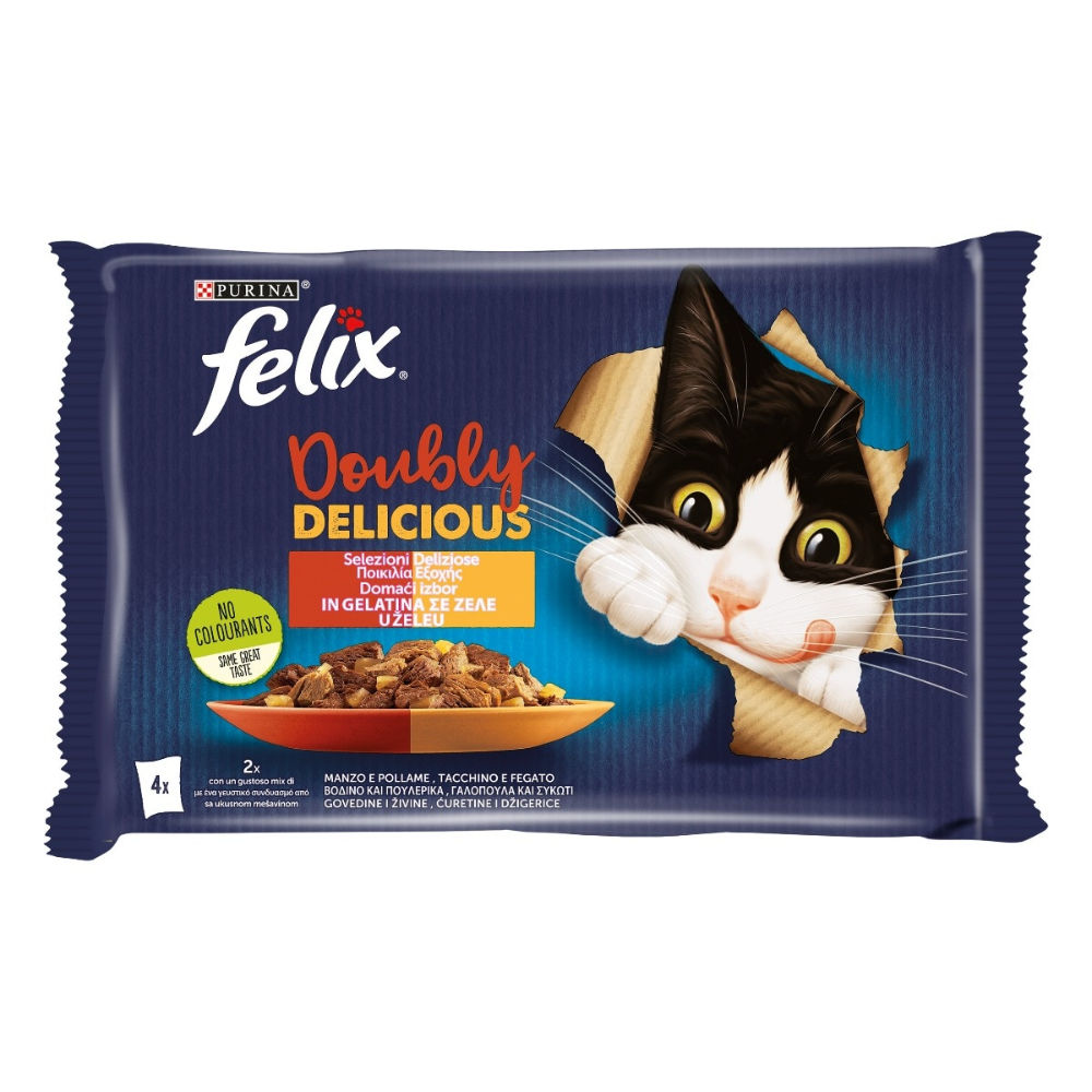 FELIX - Doubly Delicious Selezioni Deliziose - 4x85gFelix
