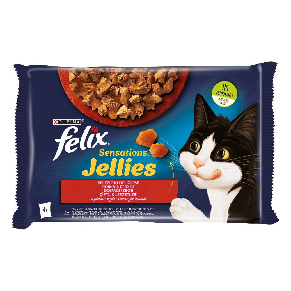 FELIX - Sensations Jellies Selezioni Deliziose - 4x85gFelix