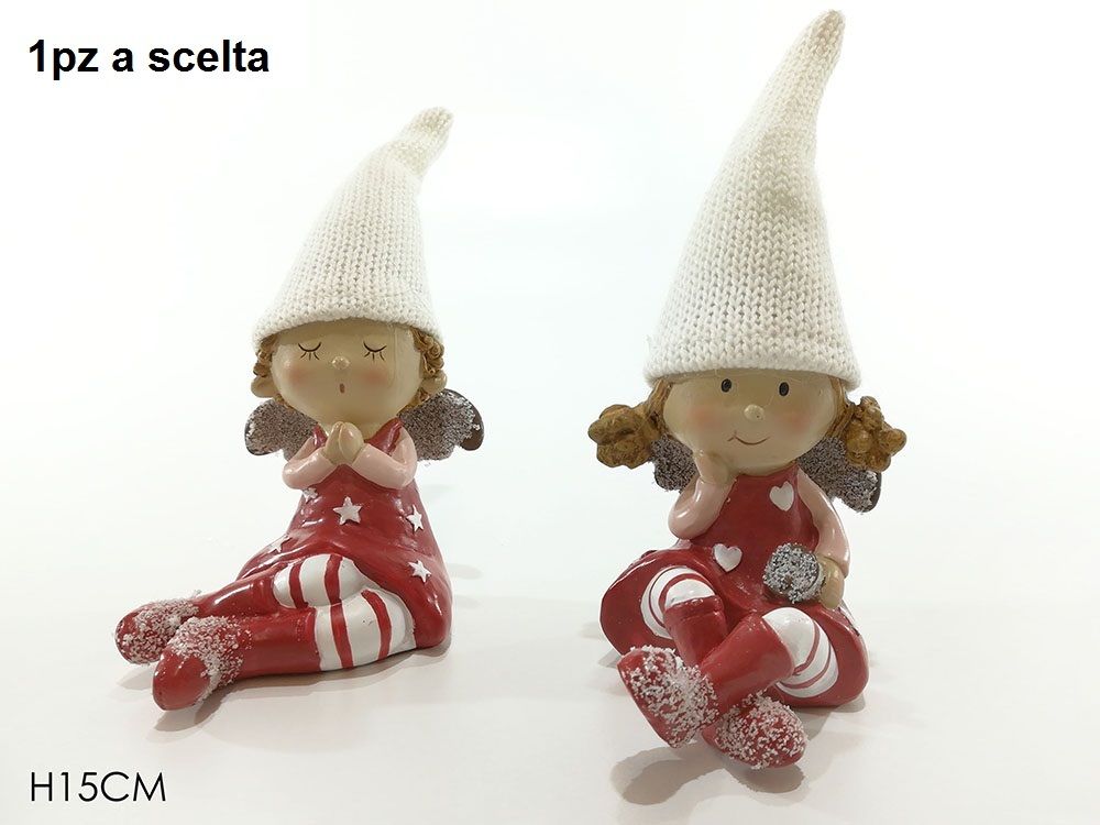 ANGELO SEDUTO C/CAPPELLO BIANCO 2ASSHappy Casa
