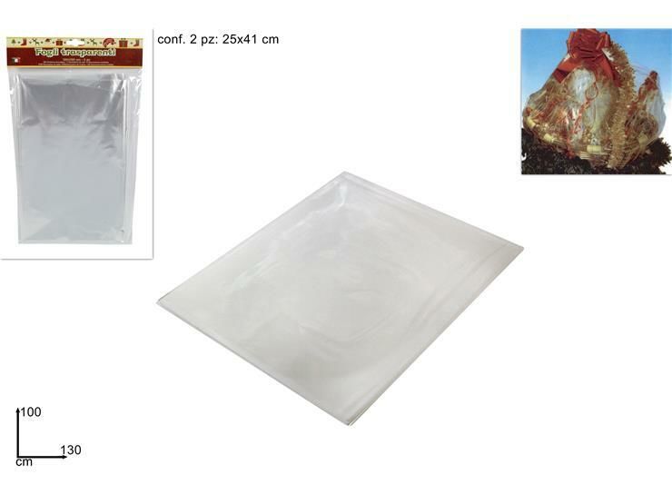 FOGLI TRASPARENTI 2PZ 100X130CM&CCEDILDue Esse