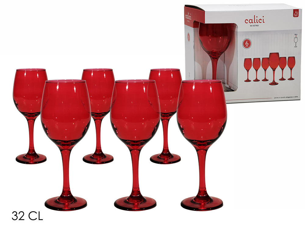 SET 6 CALICI 32CL ROSSOHappy Casa