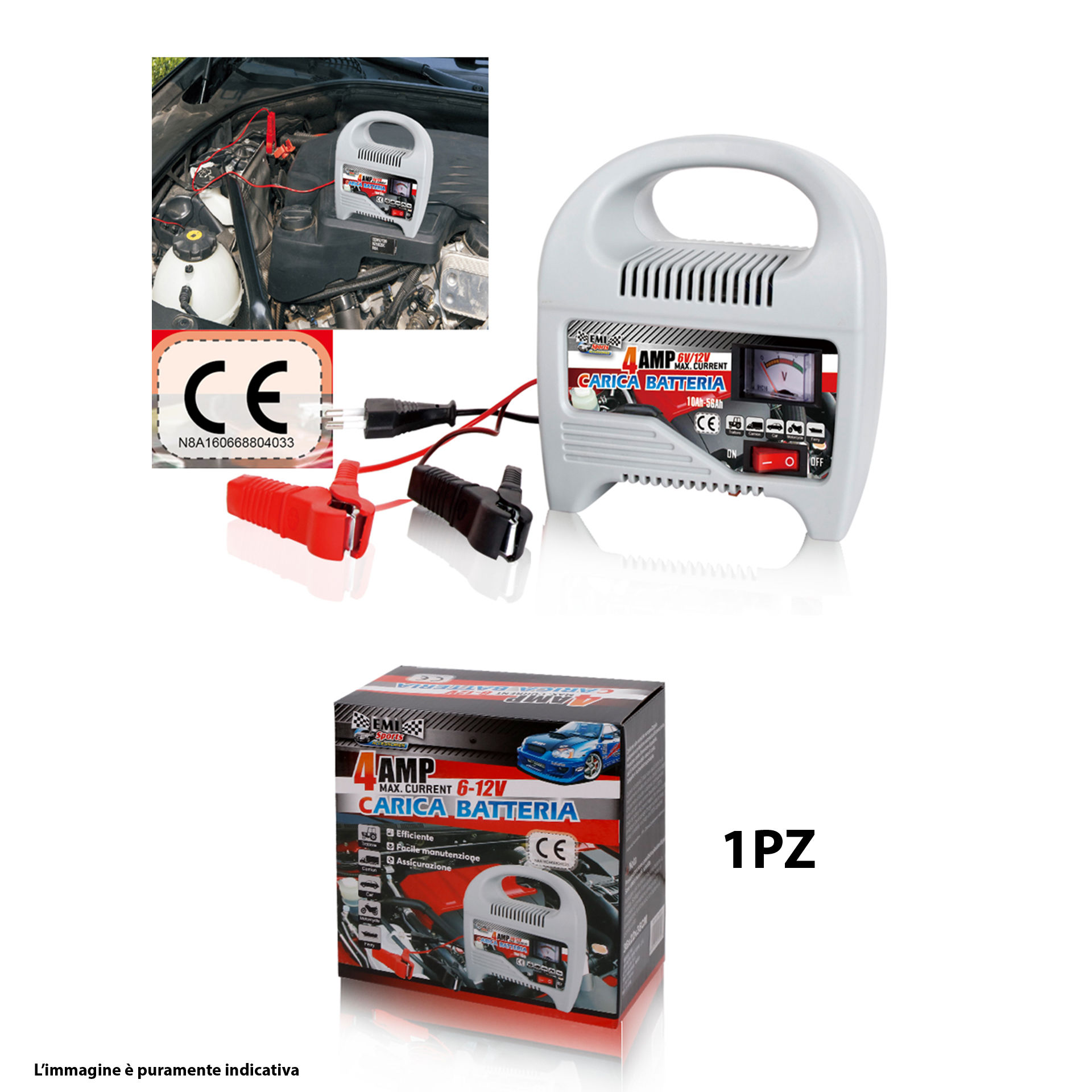 CARICA BATTERIA (36*22*36CM)Emi Style