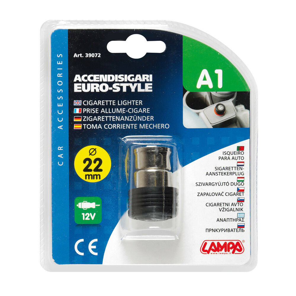 ACCENDISIGARI  EUROPA  12V ILL.Lampa