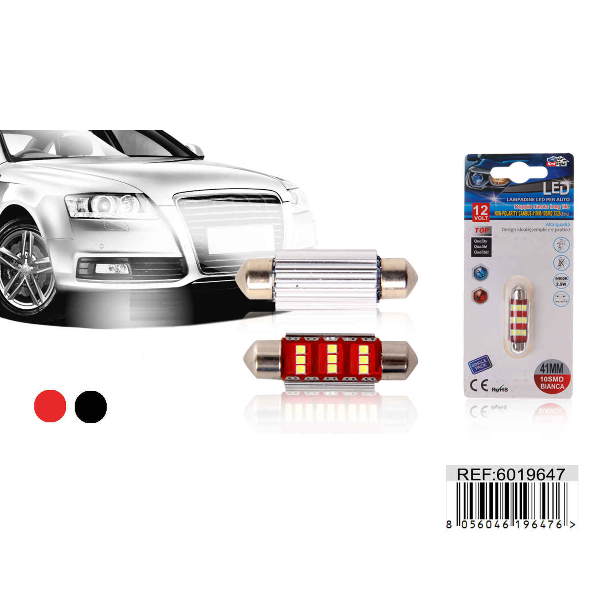 LAMPADINE LED PER AUTO 1PCS 41MMEmi Style