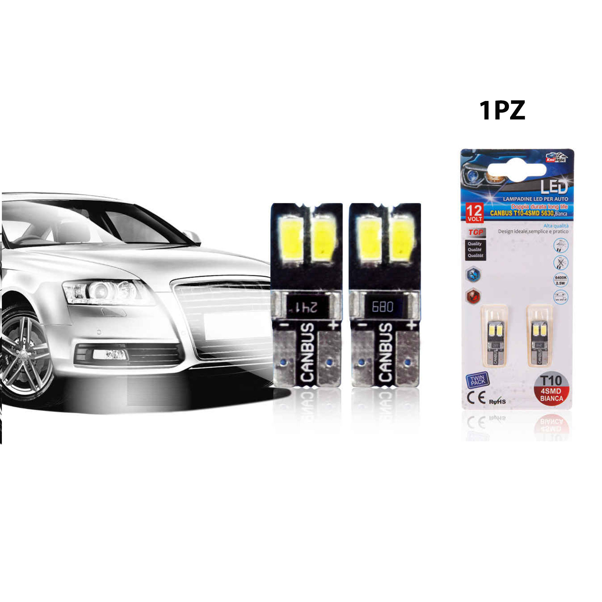 LAMPADINE LED PER AUTO 2PZEmi Style