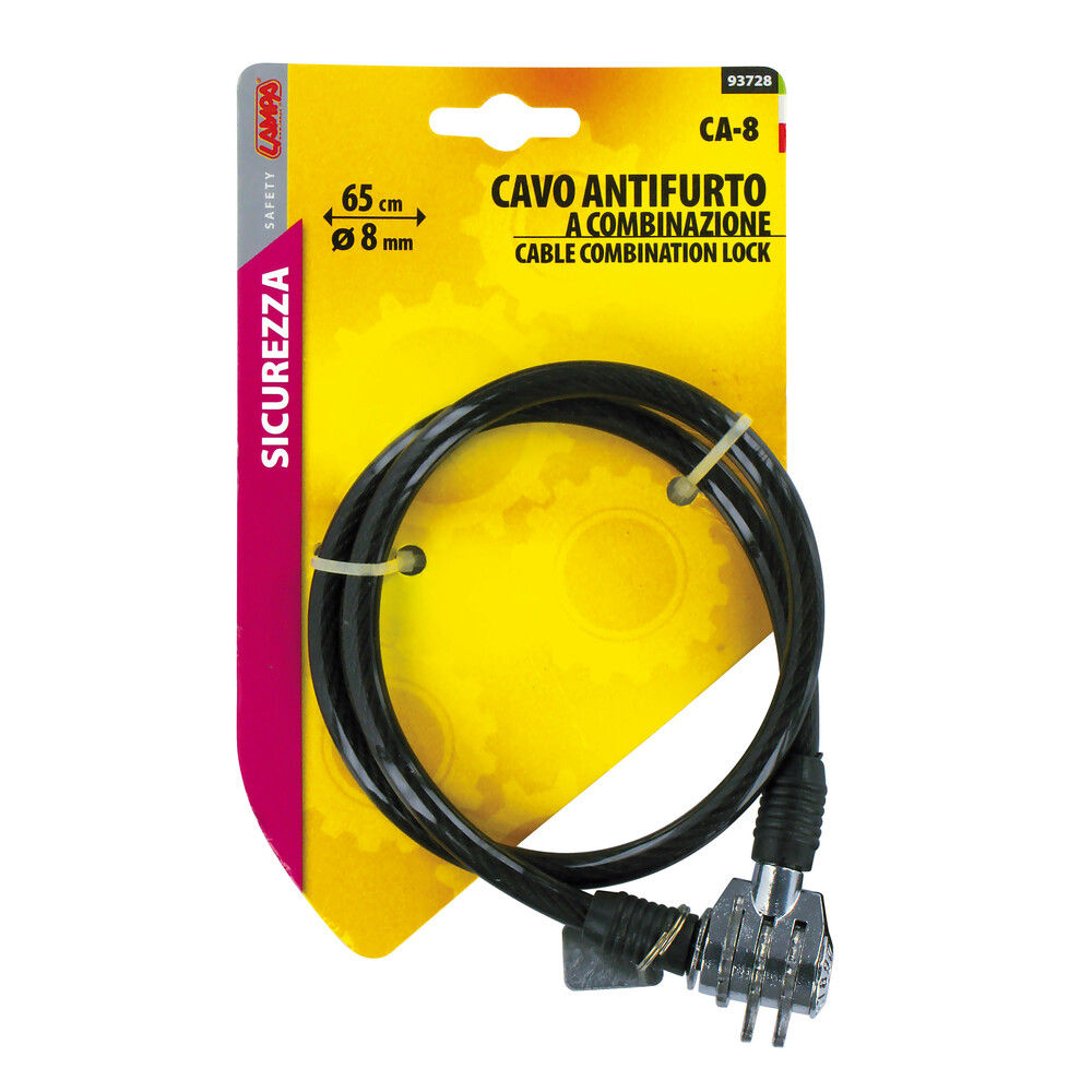 CAVO ANTIF.CA-8 COMBIN.CM.65Lampa