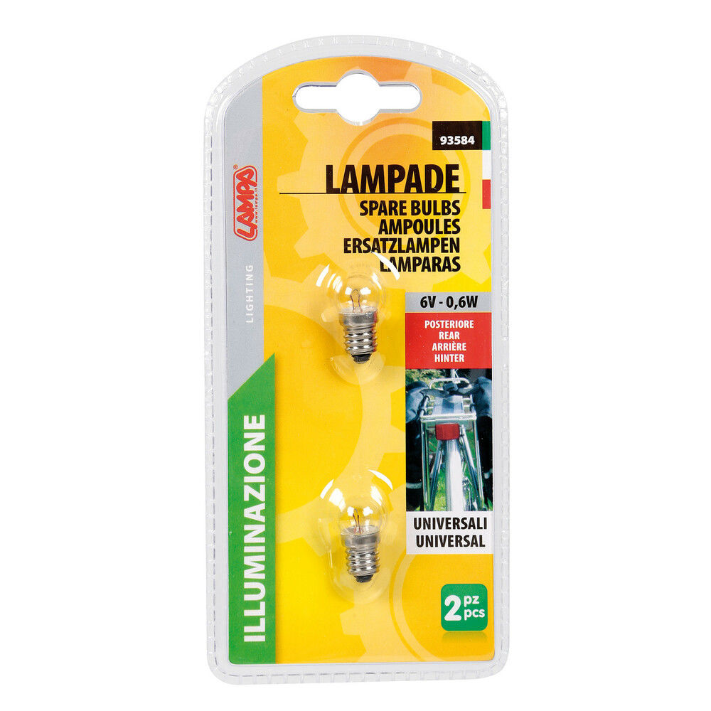 KIT 2 LAMPADINE (2X0,6W)Lampa