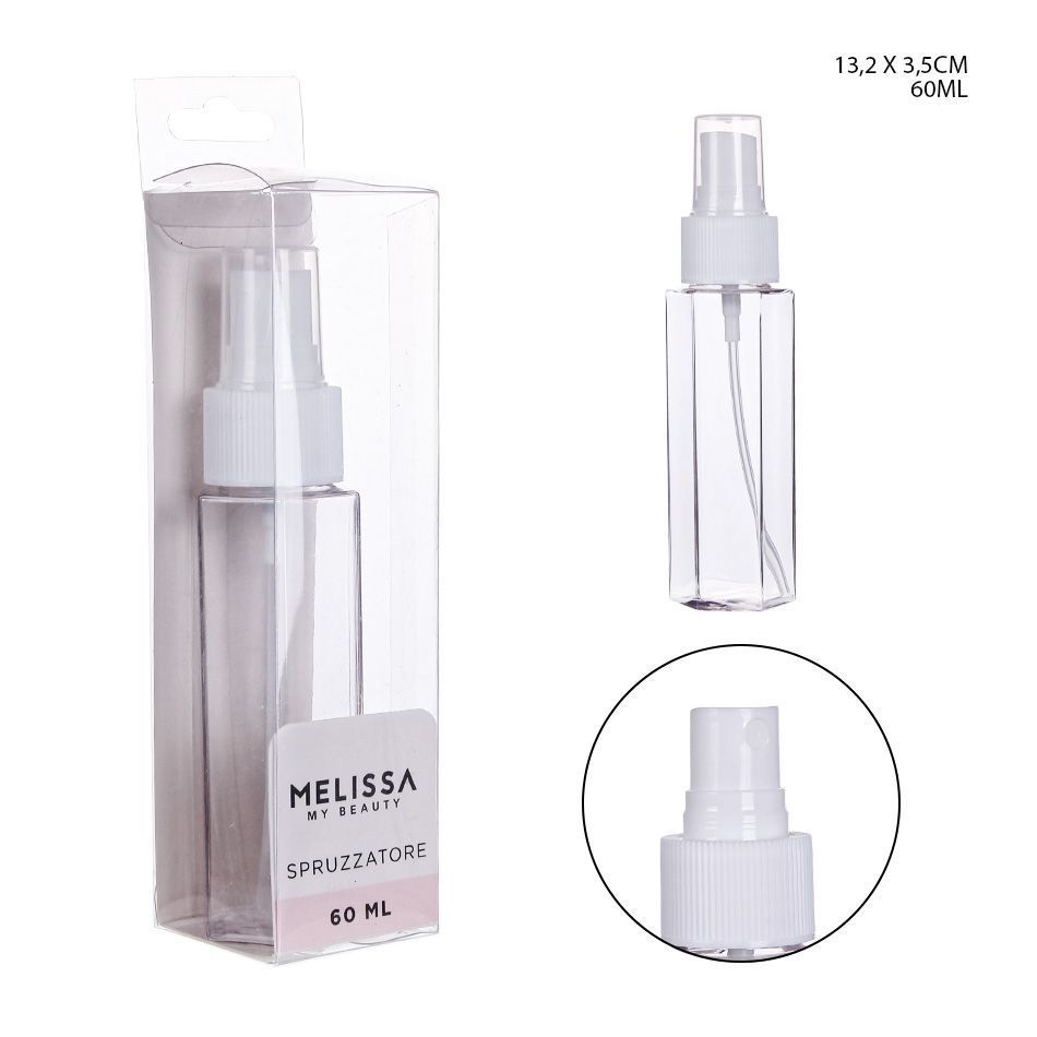 MELISSA SPRUZZATORE PLASTICA RIGIDA TRASPAR. 60MLMelissa