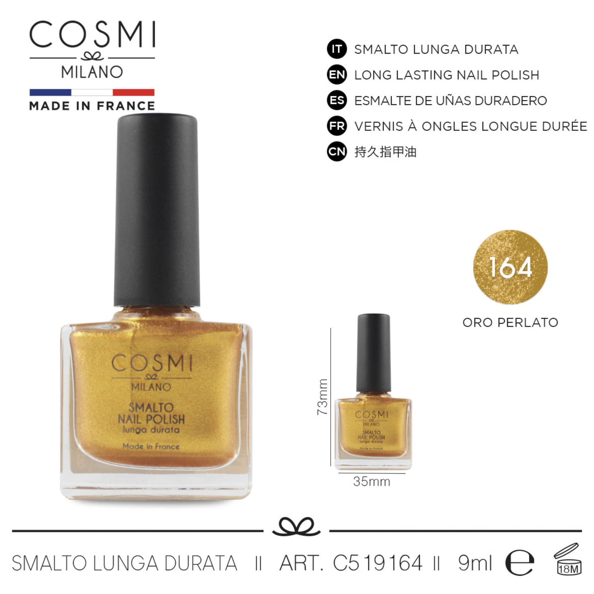 COSMI SMALTO LUNGA DURATA  N.164Cosmi