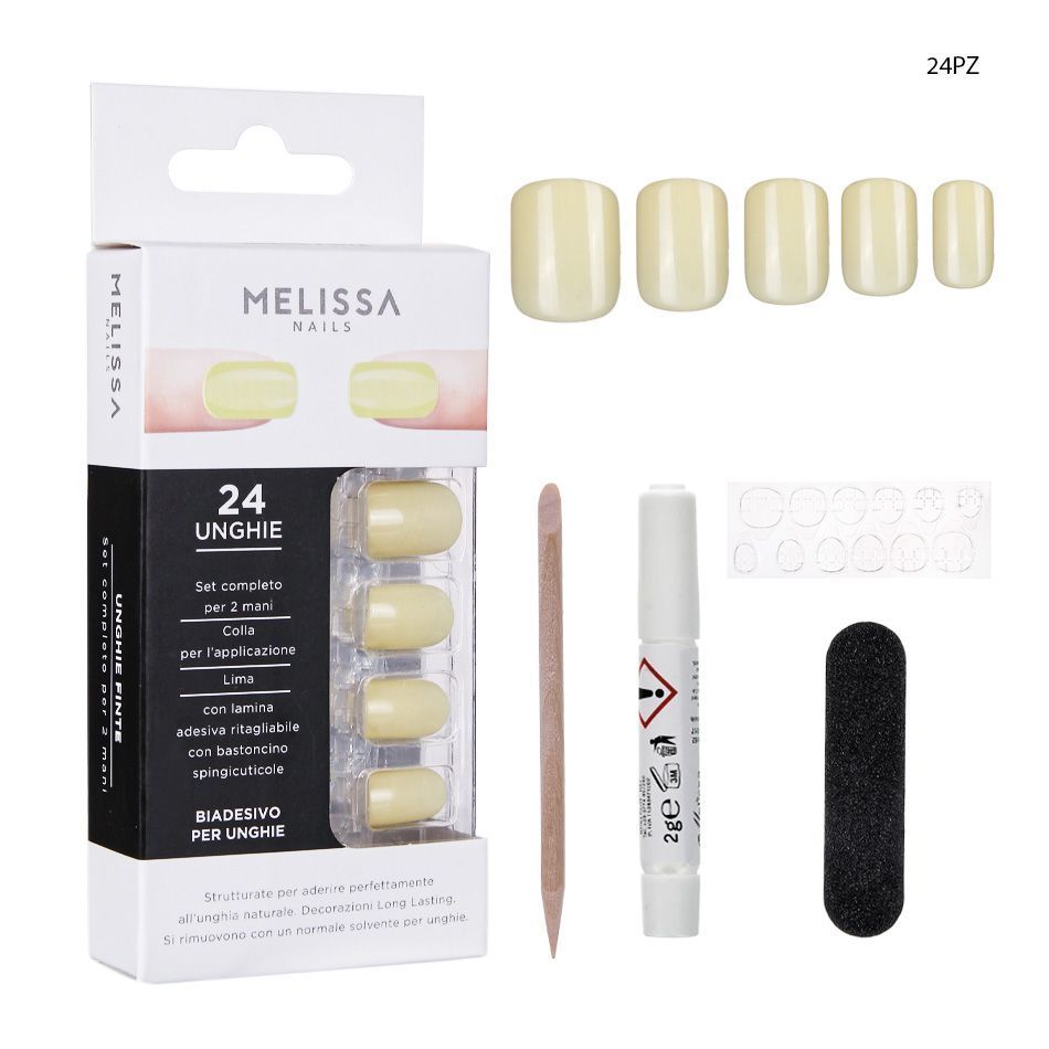 MELISSA UNGHIE FINTE MACARONS 24PZMelissa