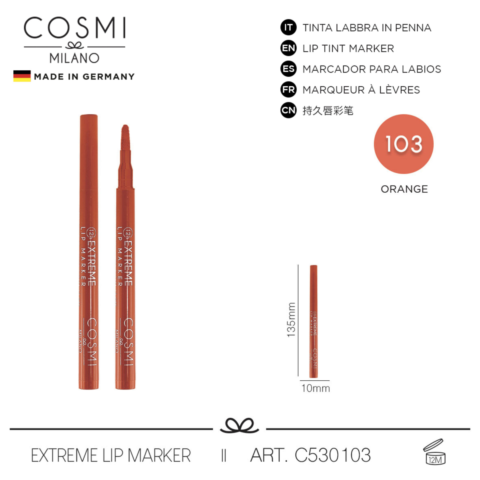 COSMI EXTREME LIP MARKER N.103Cosmi