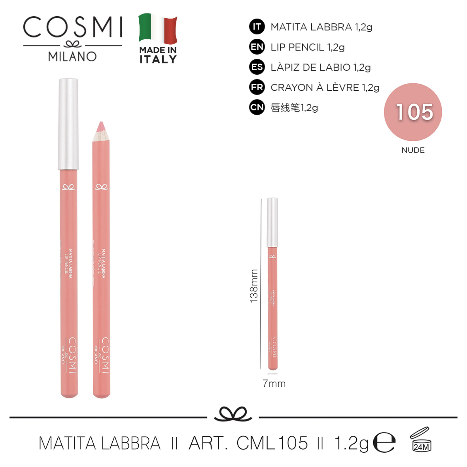 COSMI MATITA LABBRA N.105Cosmi