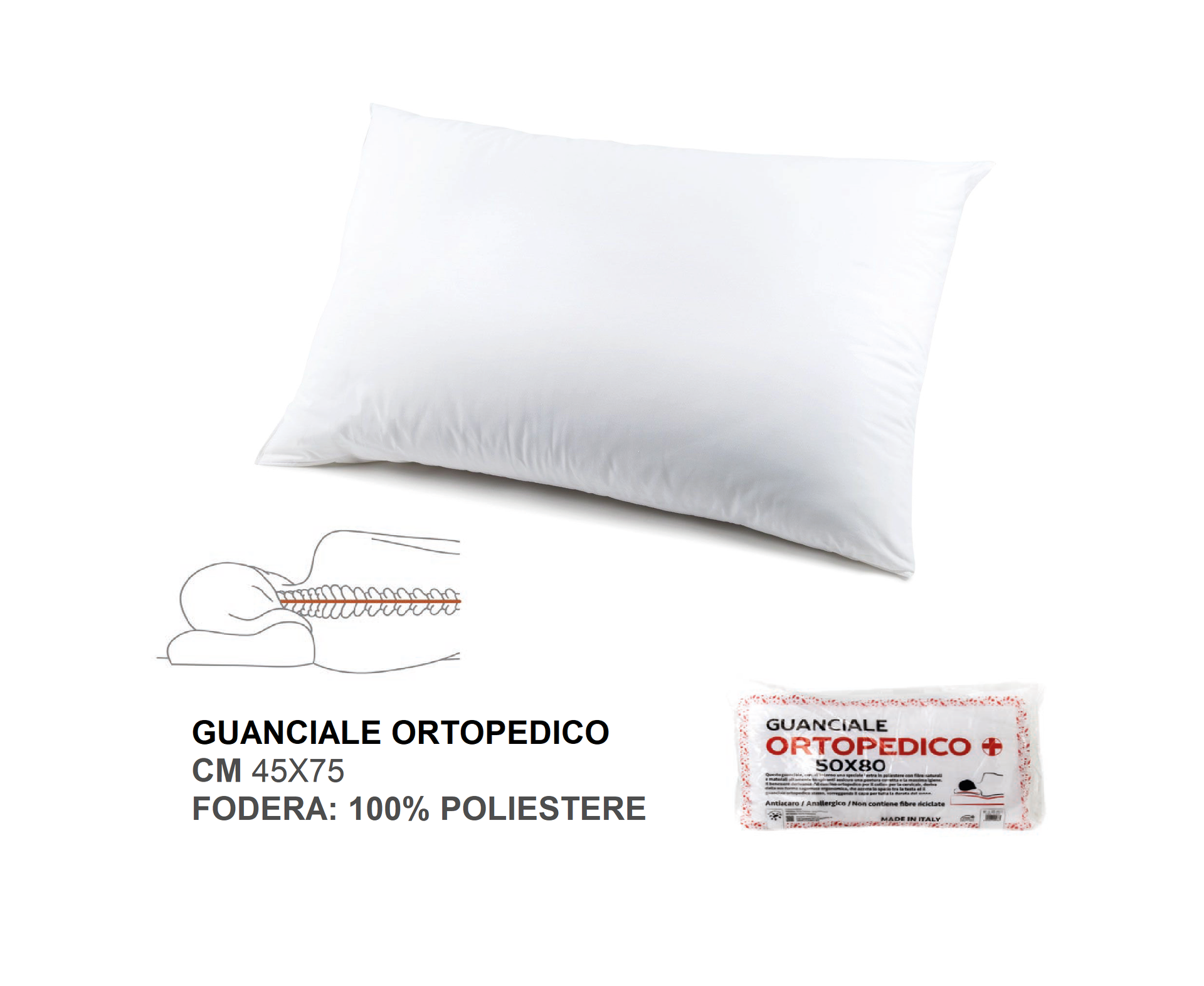 GUANCIALE ORTOPEDICO ECO VALovely Home