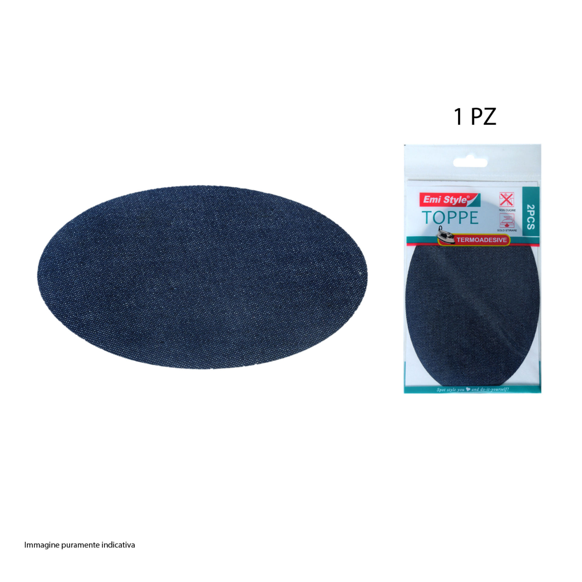 TOPPE TERMOADESIVE JEANS(DENIMAZUL)14*9.5CM