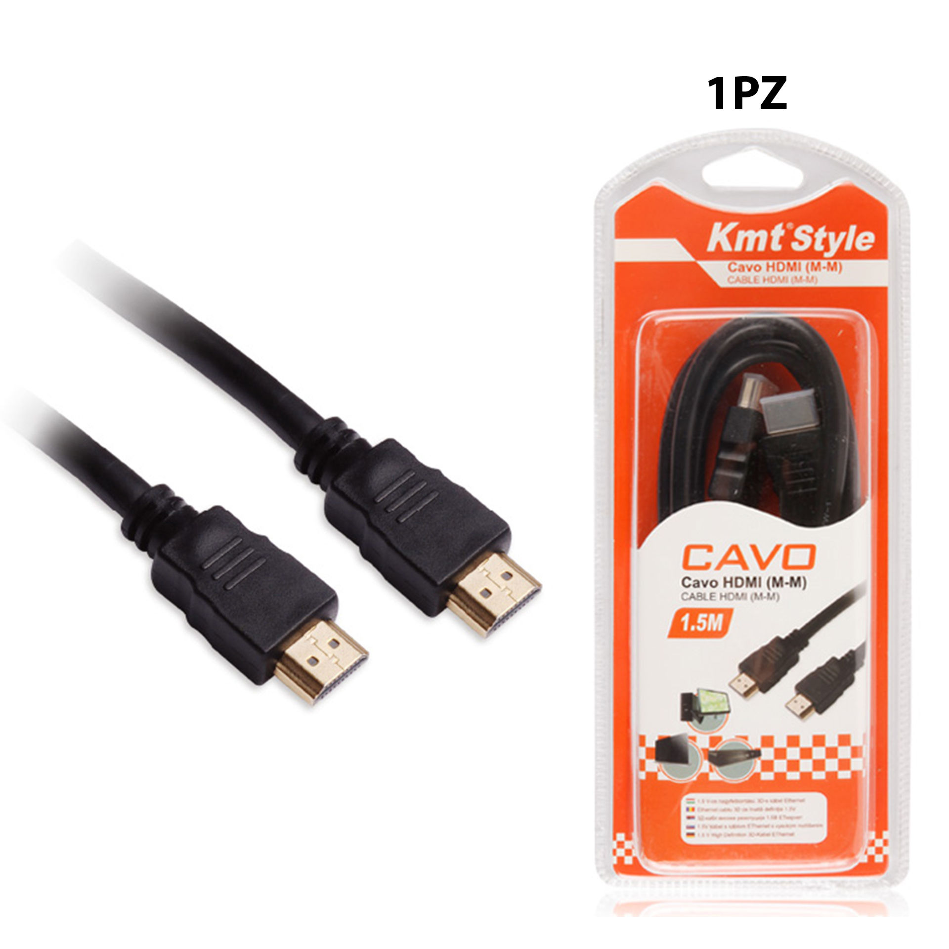 CAVO HDMI (M-M ) 1.5MEmi Style