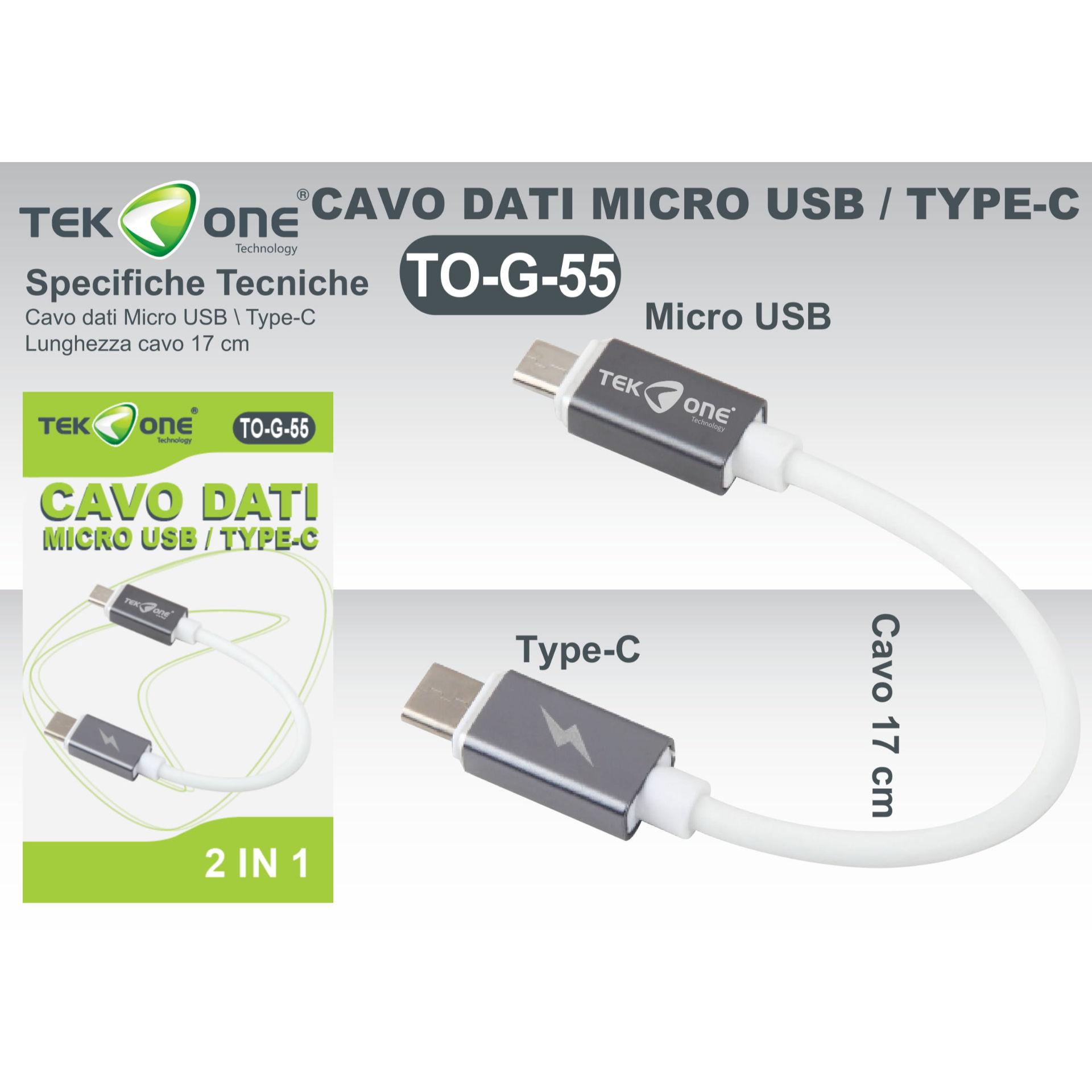 CONNETTORE MICRO USB TYPE-CTekone