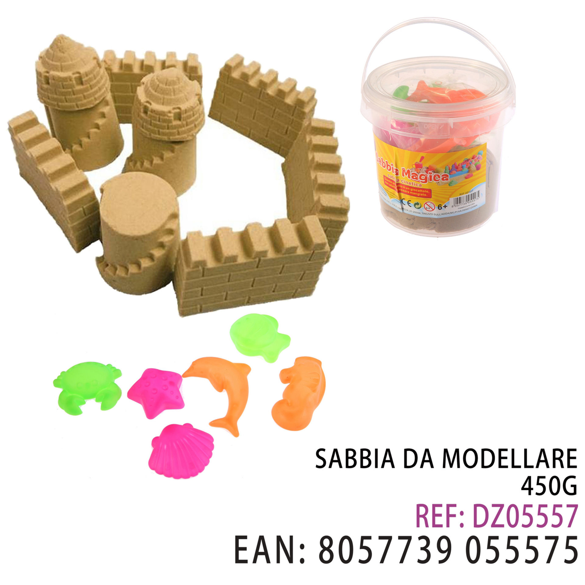 SABBIA DA MODELLARE 450GDz