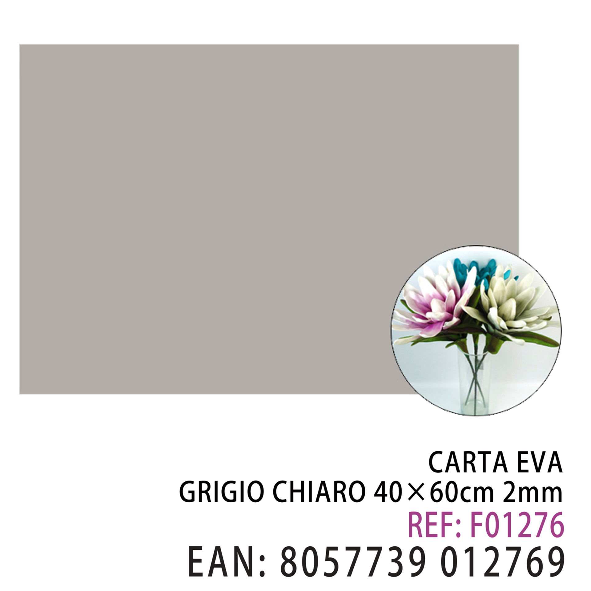 EVA GRIGIO CHIARO 40*60CM*2MMDz