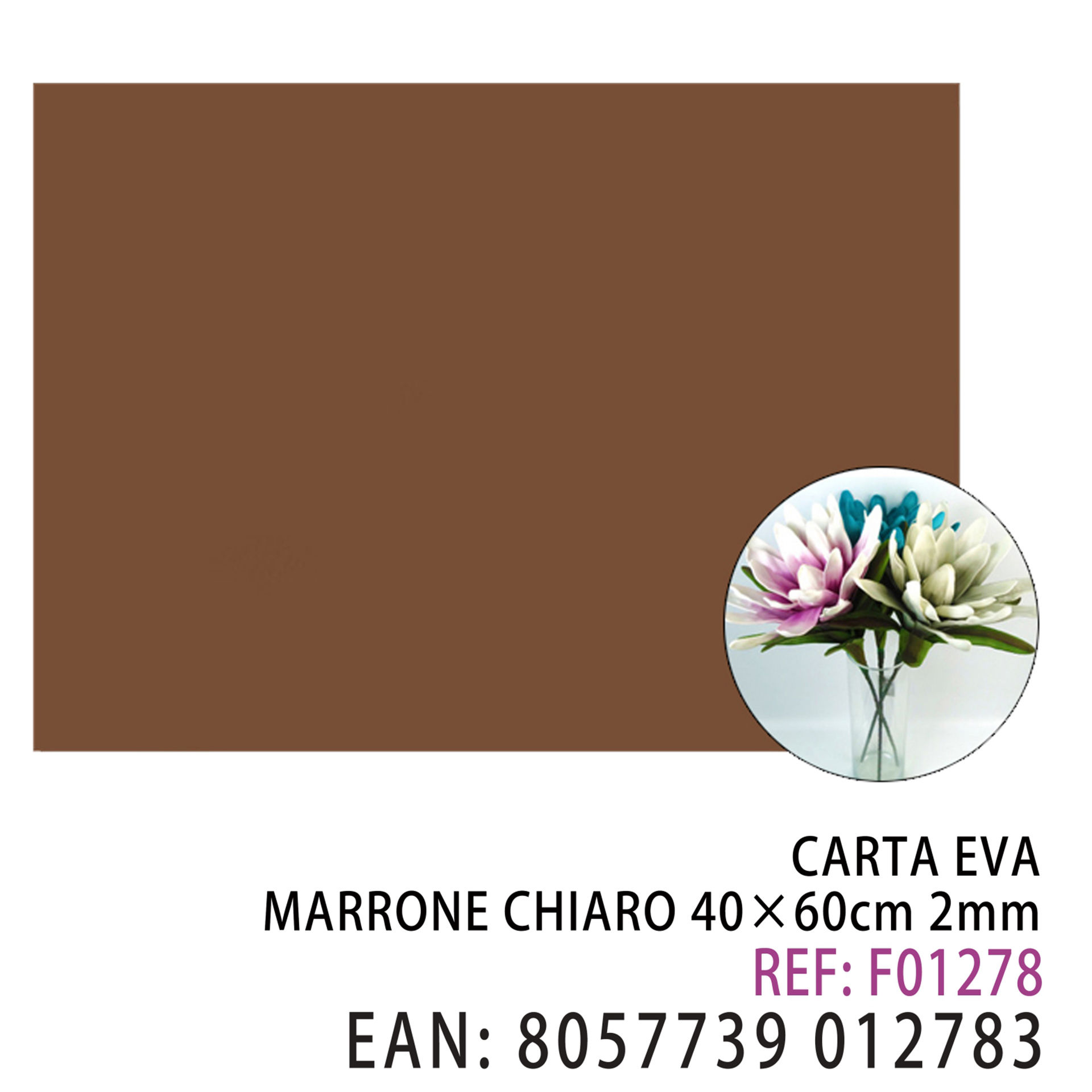 EVA MARRONE CHIARO 40*60CM*2MMDz