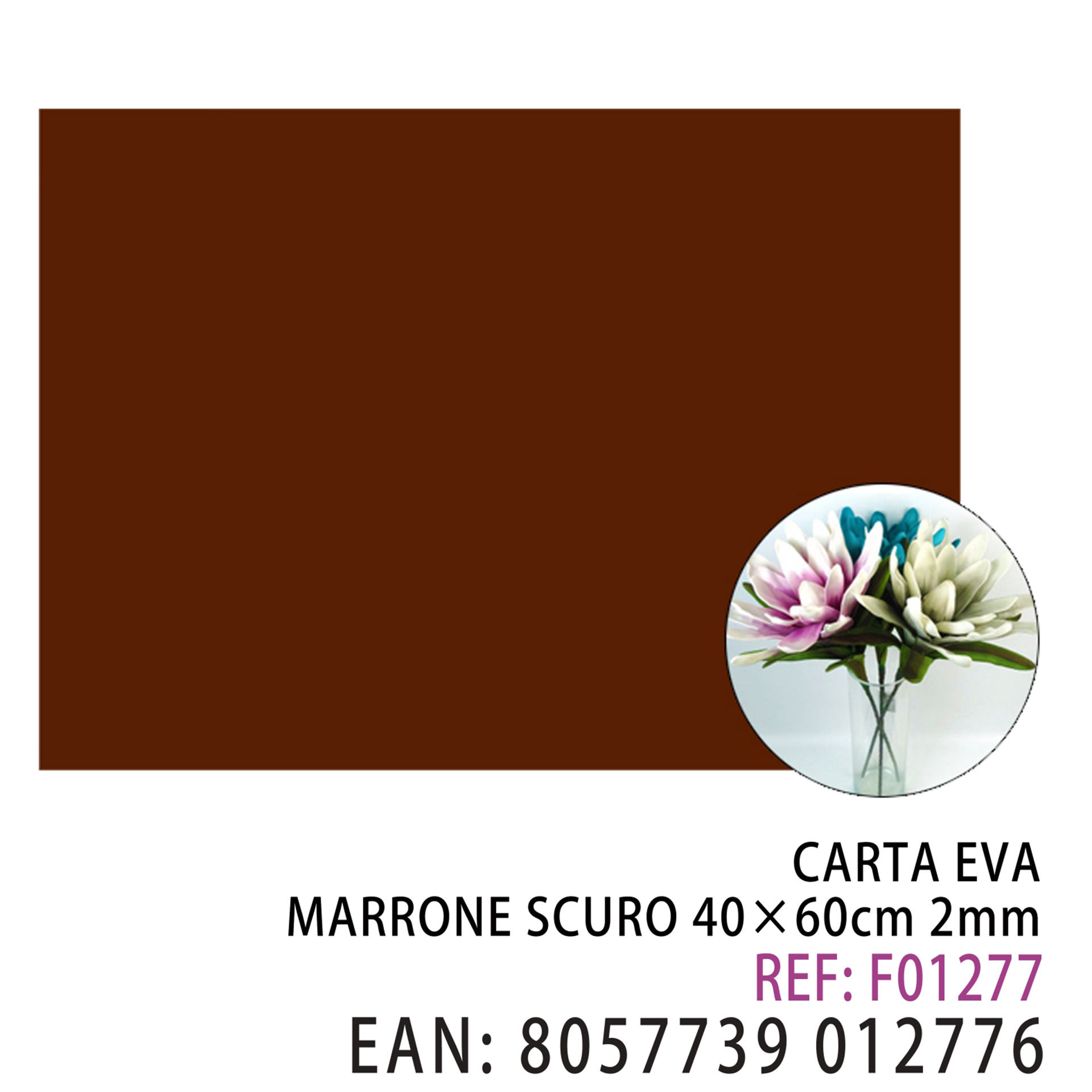 EVA MARRONE SCURO 40*60CM*2MMDz