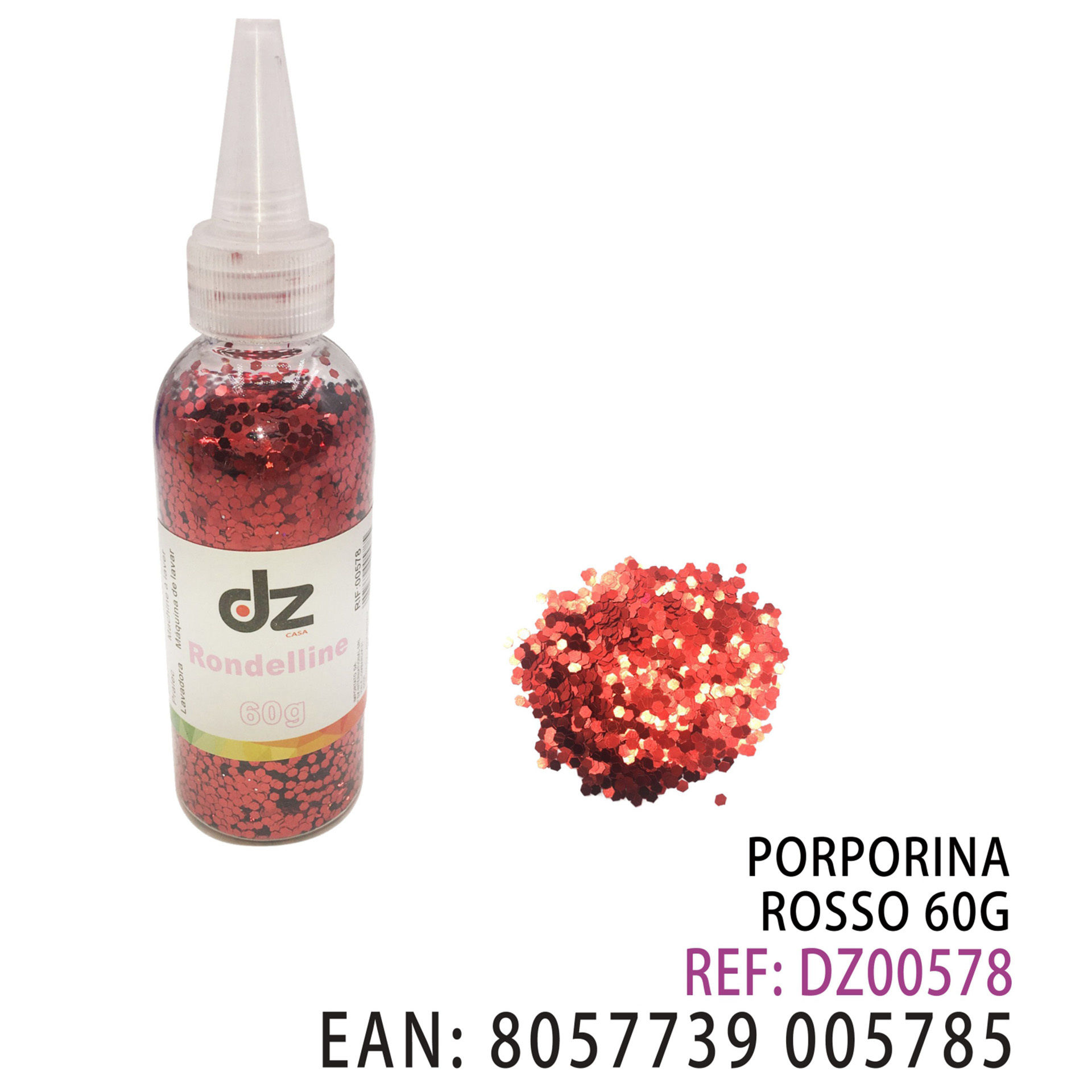 PORPORINA ROSSO 60GDz