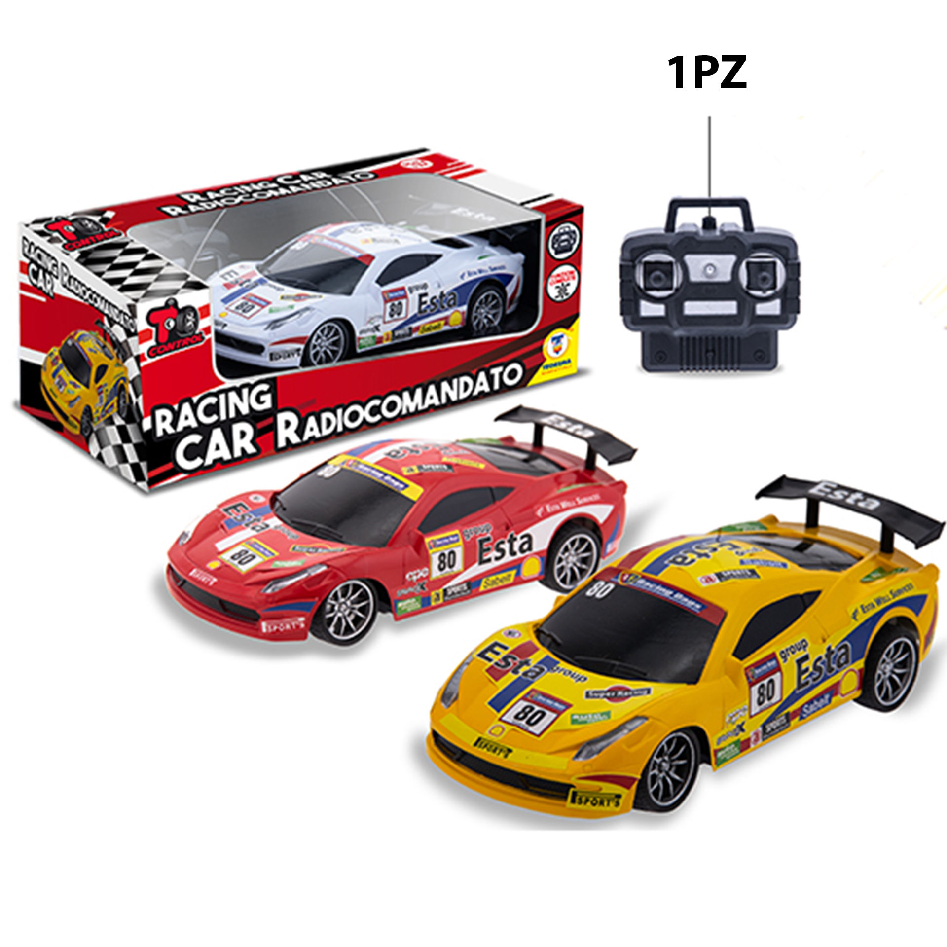 T CONTROL - RADIOC. AUTO RACING 3 COL. SCALA 1:24Teorema