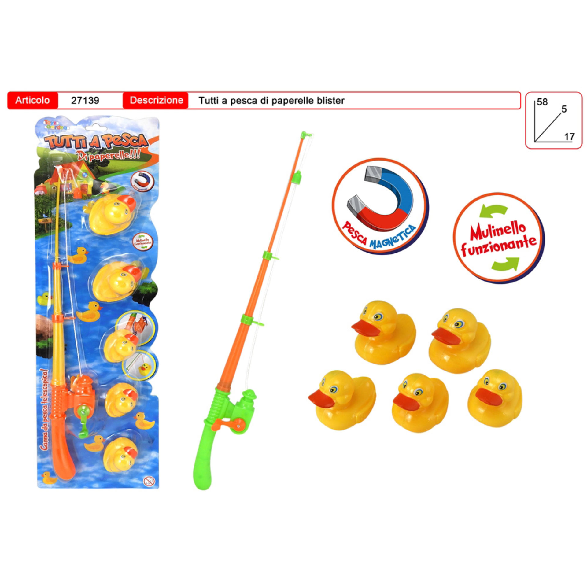 PESCA PAPERELLEToys Garden