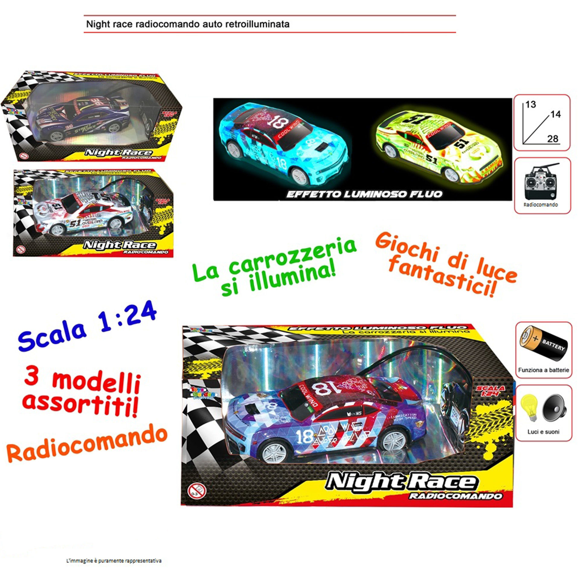 RADIOCOMANDO 1:24Toys Garden