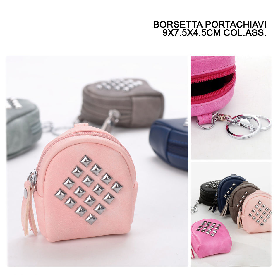 BORSETTA PORTACHIAVI  9X7.5X4.5CM ASS.Melissa