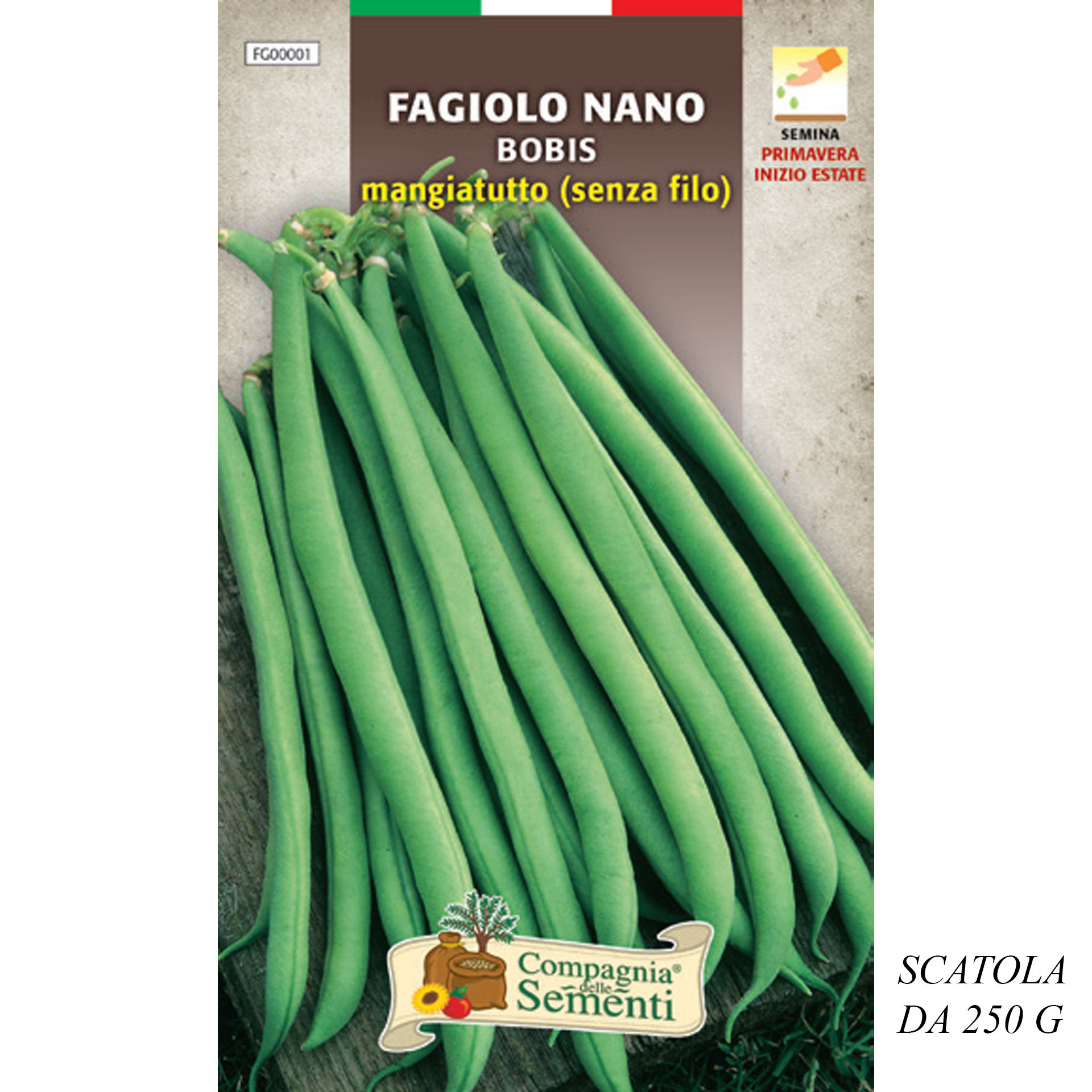FAGIOLO NANO BOBIS MANGIATUTTO (SENZA FILO)Organica