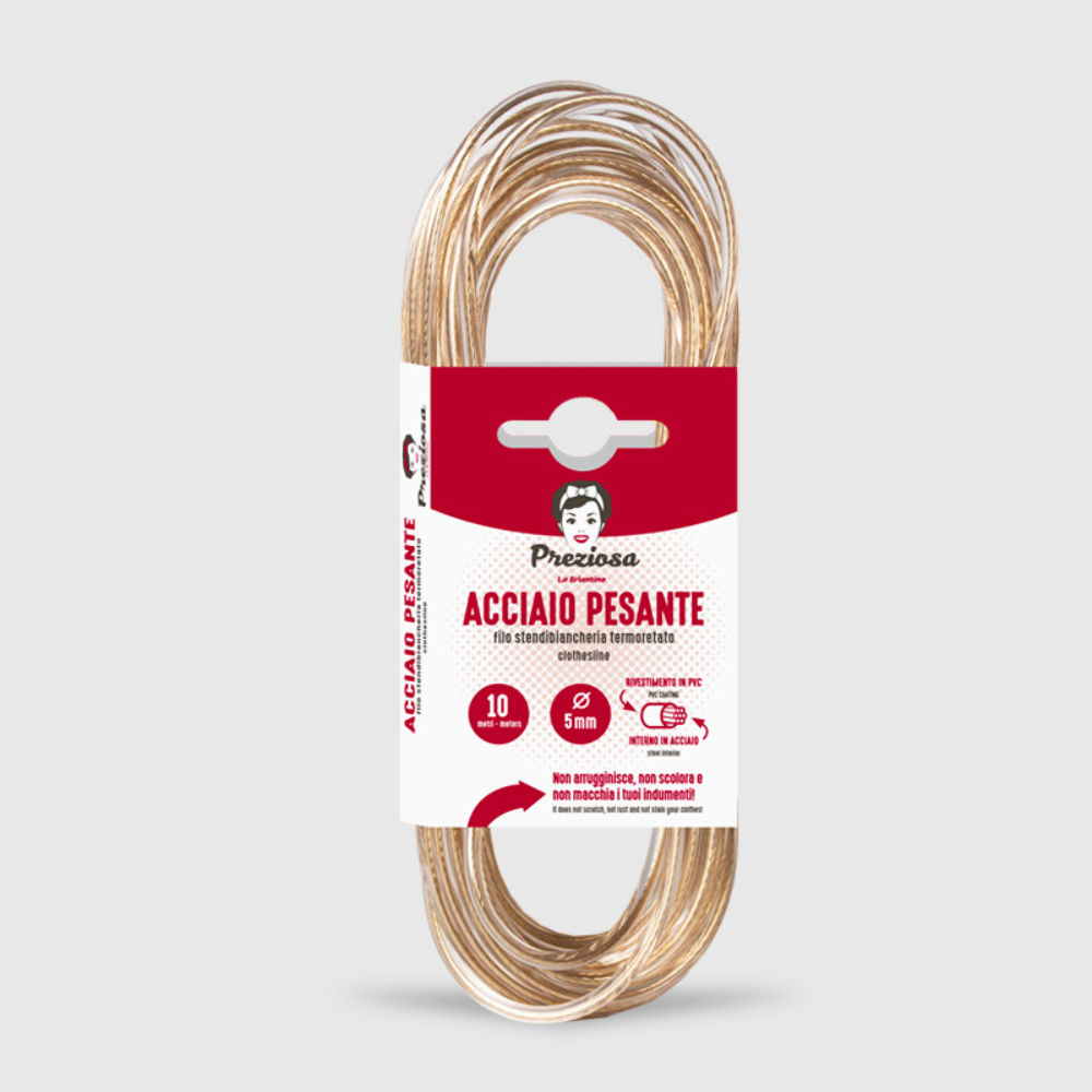 FILO PER BUCATO ACCIAIO - 5MM x 10MBriantina