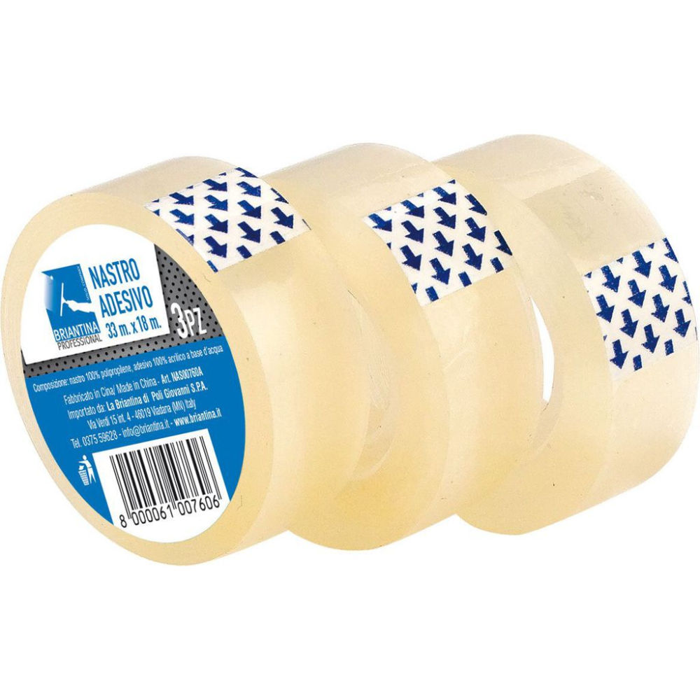 NASTRO ADESIVO MT. 33X18MM 3 PZMp