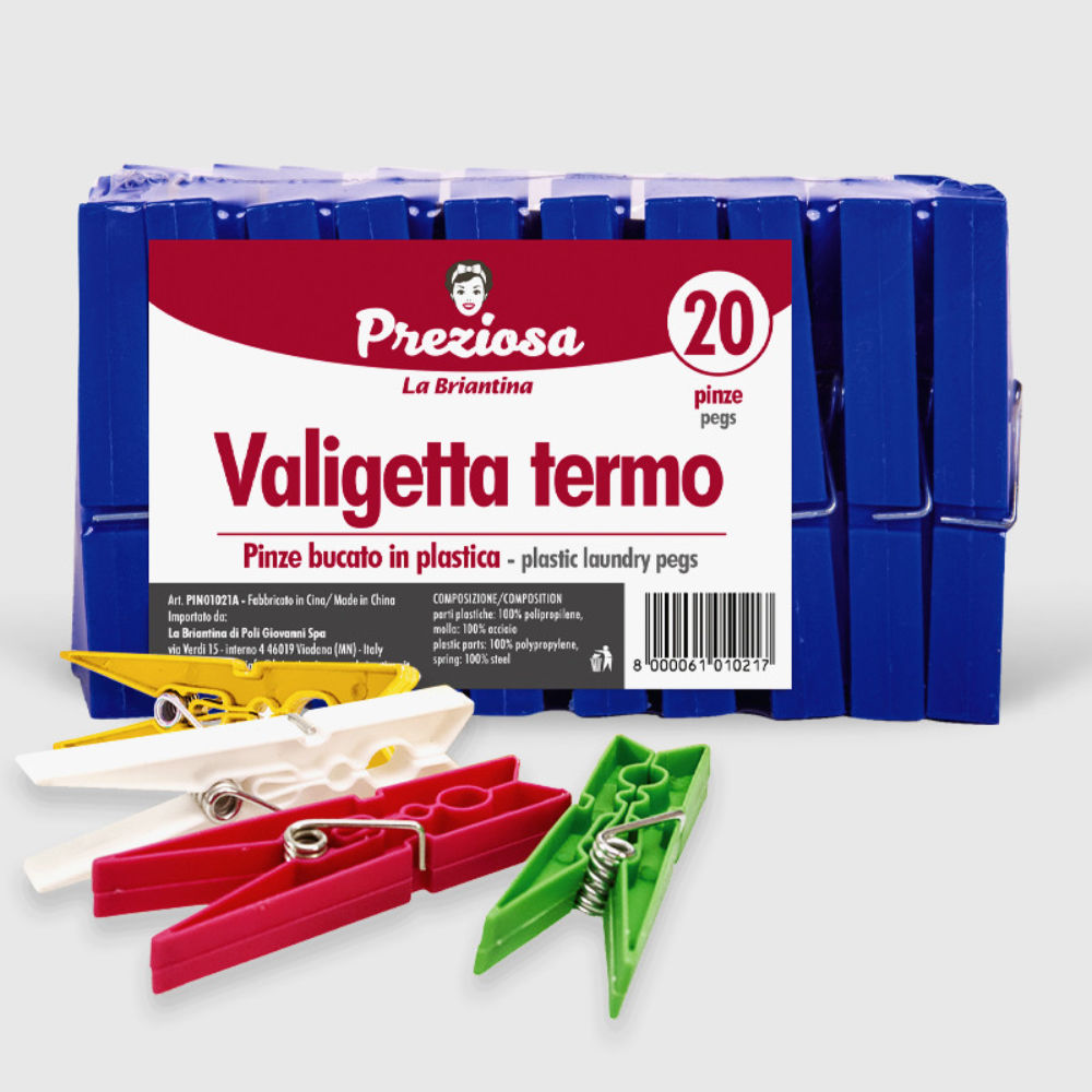 MOLLETTE BUCATO - PLASTICA - 20PZBriantina