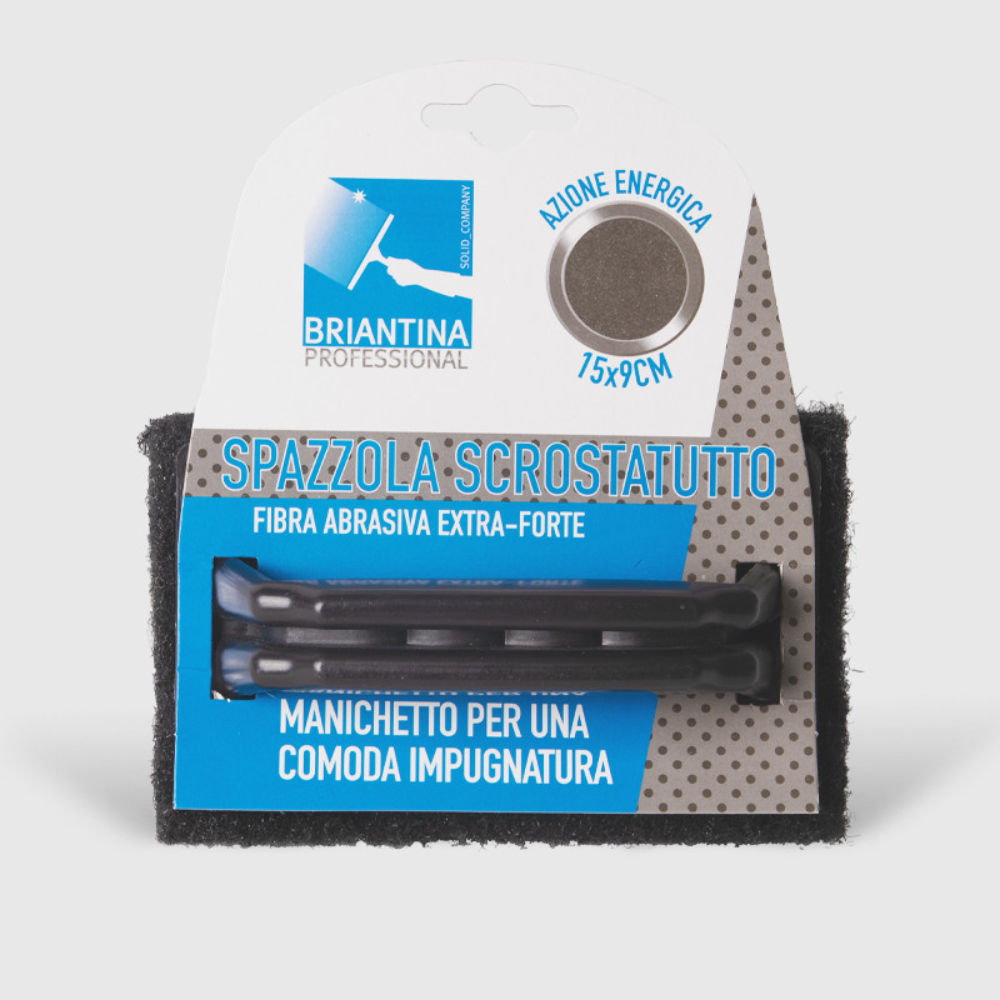 SPAZZOLA ABRASIVA CON MANICOBriantina