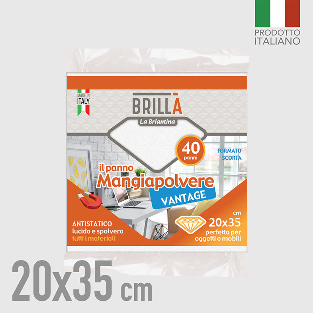 PANNI MANGIAPOLVERE VANTAGE 20x35 - 40PZBriantina